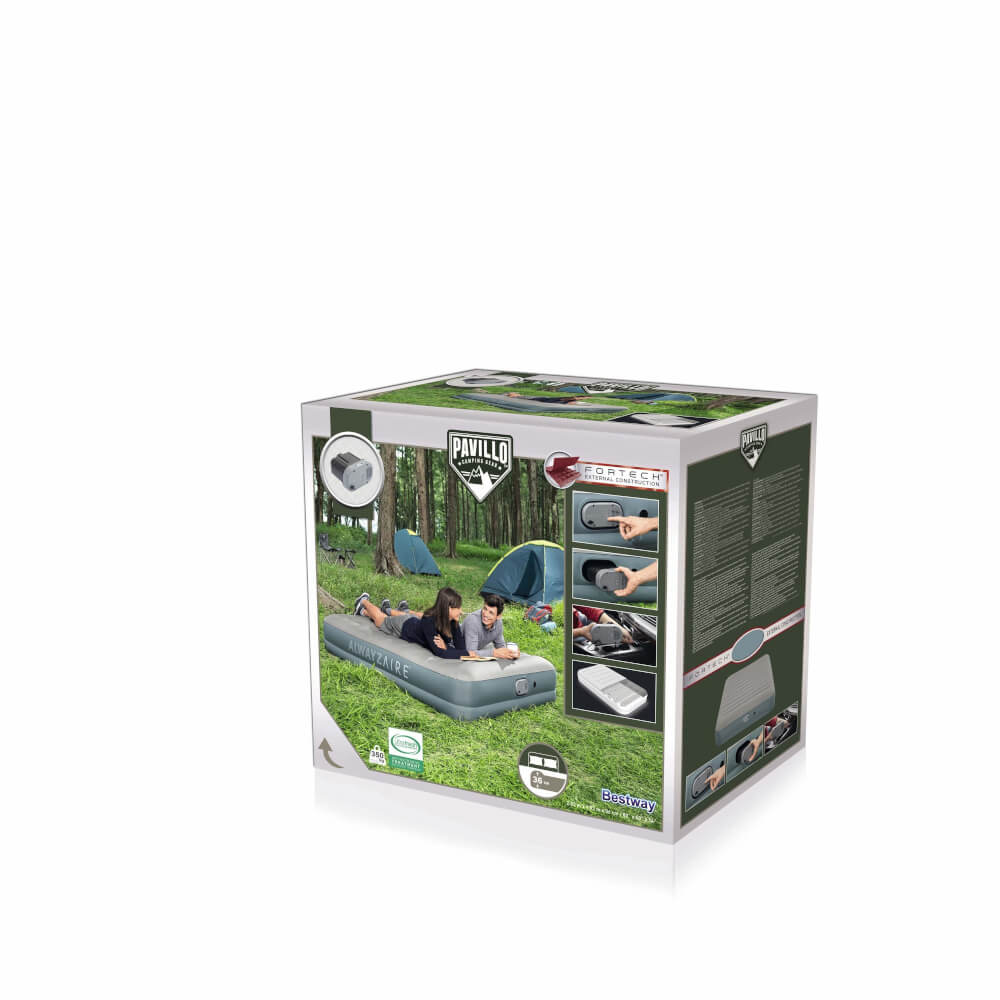 ที่นอนเป่าลม Bestway AlwayzAire Fortech Air Mattress Queen แบบชาร์จ